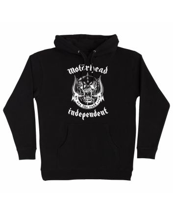 Sudadera con capucha Independent x Motorhead Warpig Sweatshirt Negra para hombre