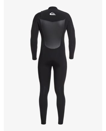 Traje de neopreno GBS con cremallera en el pecho Quiksilver Syncro 5/4/3mm negro para hombre 