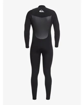 Traje de neopreno GBS con cremallera en el pecho Quiksilver Syncro 5/4/3mm negro para hombre 