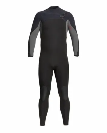 Traje de Surf de Neopreno Xcel 4/3mm Phoenix con cremallera en el pecho para hombre 