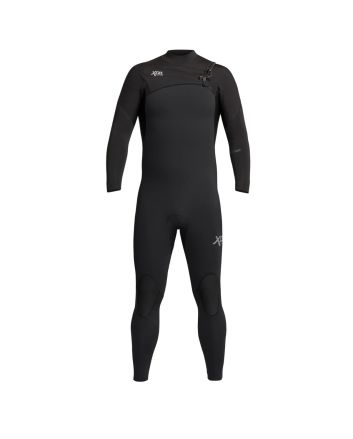 Traje de neopreno con cremallera en el pecho Xcel Comp 4/3 en color negro para hombre