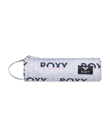 Estuche para Lápices para Mujer Roxy Off The Wall gris Frontal