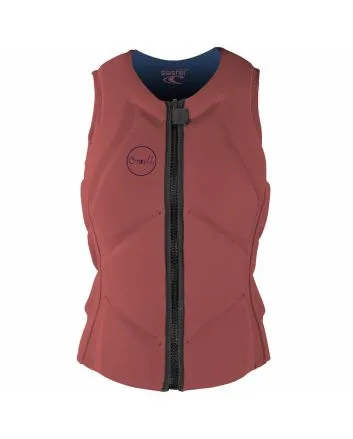 Chaleco de protección contra impactos O'Neill Slasher B Comp Vest rosa para mujer