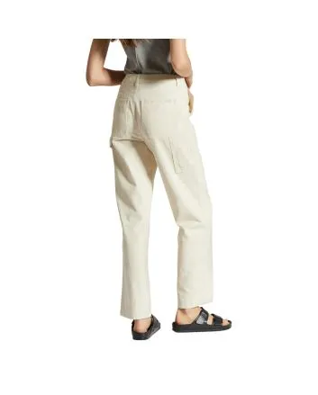 Mujer con pantalón de tiro alto relajado Brixton Alameda Natural
