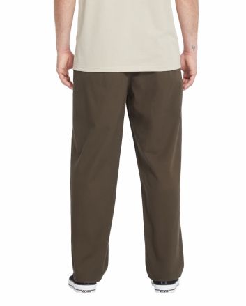 Hombre con Pantalón de cintura elástica Volcom Freazy Loose Wren 