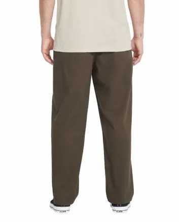 Hombre con Pantalón de cintura elástica Volcom Freazy Loose Wren 