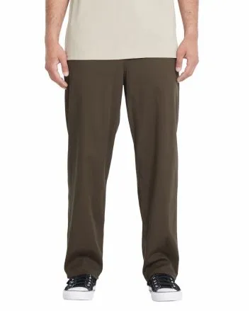Hombre con Pantalón de cintura elástica Volcom Freazy Loose Wren 