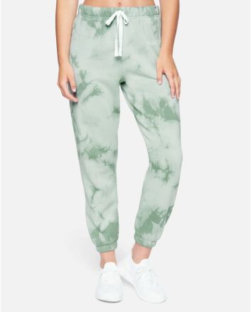 Mujer con Pantalón de chándal Hurley W Brush Tie Dye Fleece Jogger verde Tie Dye 