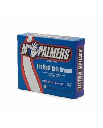 Parafina para tabla de surf Mrs Palmers Cool Water Surf Wax para aguas templadas 13-18ºC