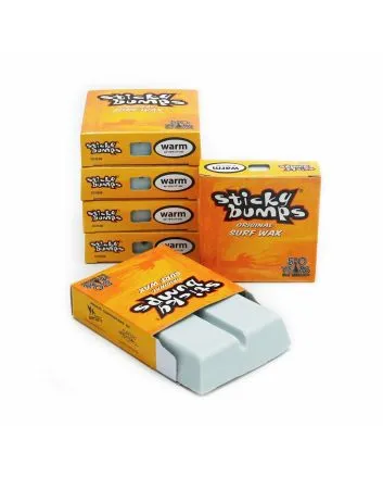 Parafina Sticky Bumps Original Warm Surf Wax para aguas calientes de 17 a 24ºC