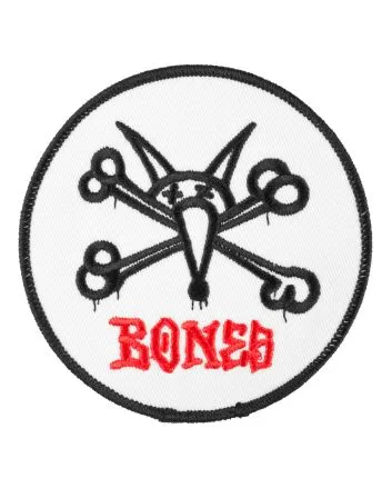 Parche Powell Peralta Vato Rat Patch 3.5" Blanco