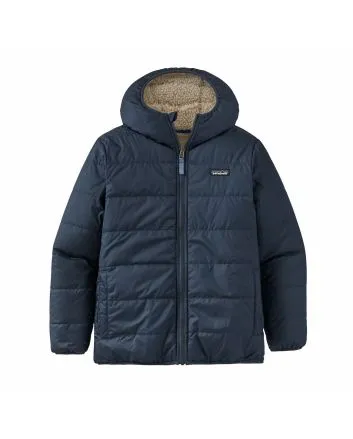 Chaqueta reversible Patagonia Kids Ready Freddy Hoody Azul Marino para niños