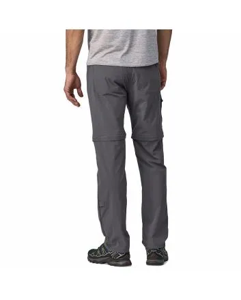Hombre con Pantalón de senderismo convertible Patagonia M's Quandary Forge Grey