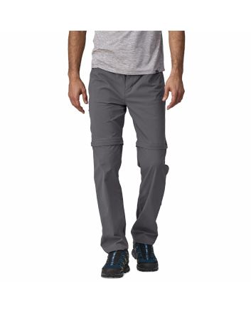 Hombre con Pantalón de senderismo convertible Patagonia M's Quandary Forge Grey