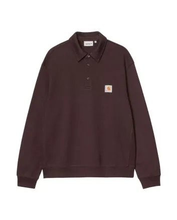 Sudadera Carhartt WIP Polo Sweatshirt Palisander para hombre 