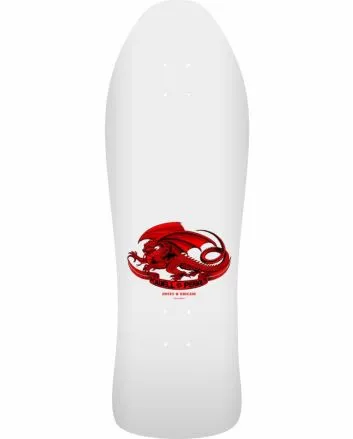 Tabla de Skate Powell Peralta Bones Brigade Series 17 Mike McGill 9.88'' Blanca Edición Limitada