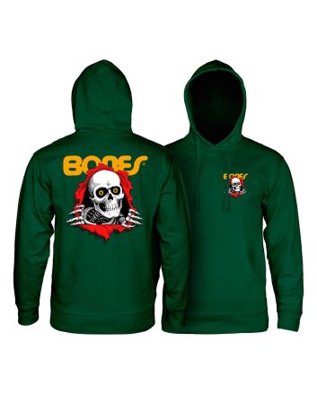 Powell Peralta sudadera de capucha Ripper hoodie color verde alpino para hombre
