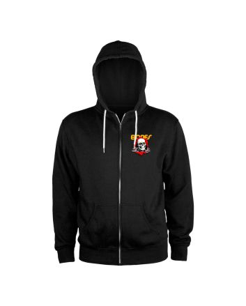Sudadera con capucha y cremallera Powell Peralta Ripper Negra Unisex