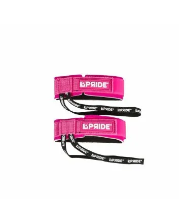 1 Par de Sujeta aletas Pride Velcro Fin Tethers rosas