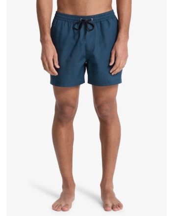 Hombre con Short de natación Quiksilver Everyday Deluxe Volley 15 azul marino oscuro