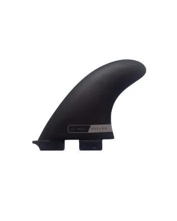 Quillas DEFLOW V.2 Black FCS II Thruster Medium negras