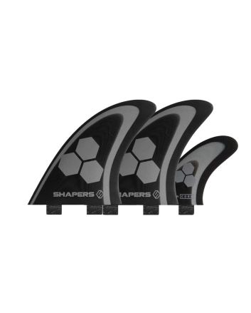 Quillas para tabla de surf Shapers D74 AM Twin ProGlass Dual Tab