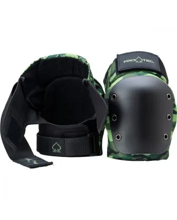 Rodilleras de protección para Skate Pro-Tec Pads Street en estampado camuflaje para Adulto 