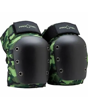 Rodilleras de protección para Skate Pro-Tec Pads Street en estampado camuflaje para Adulto 