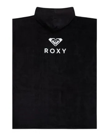 Poncho cambiador Roxy Sunny Joy Negro Antracita para mujer