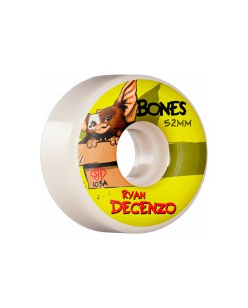 Ruedas de Skate Bones Wheels STF Decenzo Gizzmo V2 Locks 52mm 103A