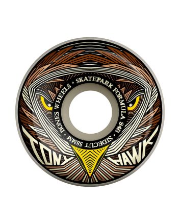 Ruedas skate Bones Pro SPF Tony Hawk 58mm 84B blancas