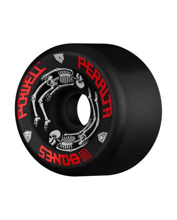 Ruedas para skate Powell Peralta G-Bones 64mm 97a Negras Pack 4 ruedas