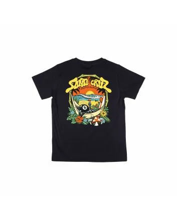 Santa Cruz Camiseta Youth Winkowski 8Baller Trip negra para niño/a 6-14 años