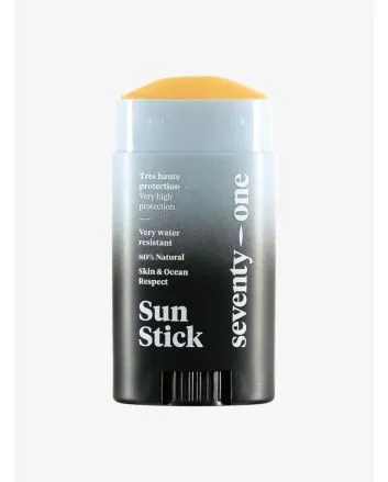 Crema protectora solar invisible en barra Seventy One Face Sun Stick SPF 50 The Invisible