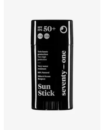 Protector solar en barra Seventy One The Original Sun Stick SPF 50+ Blanco