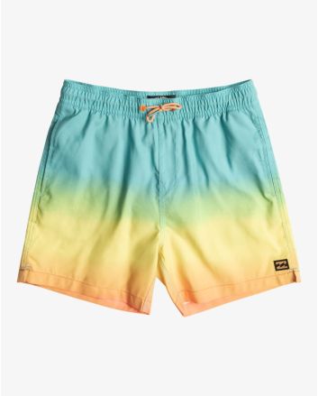 Bañador Billabong All Day Fade Layback 14'' Papaya para niño 8-16 años