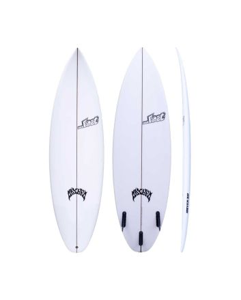 Tabla de Surf Shortboard Lost Driver 3.0 Squash 5'4" 21,75 Litros Blanca FCS2