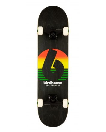 Skate Completo Birdhouse Stage 3 Sunset 7.75" Rasta 