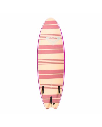 Tabla de Surf Softboard Roxy Soft Bat 6'0 x 21 x 3 47 Litros rosa