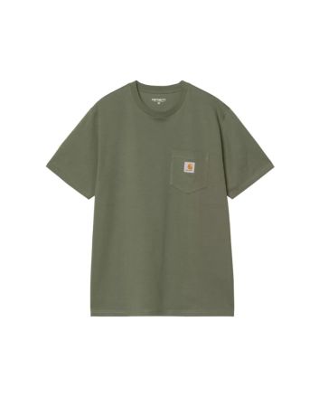 Camiseta de manga corta con bolsillo Carhartt WIP Pocket Leaf para hombre