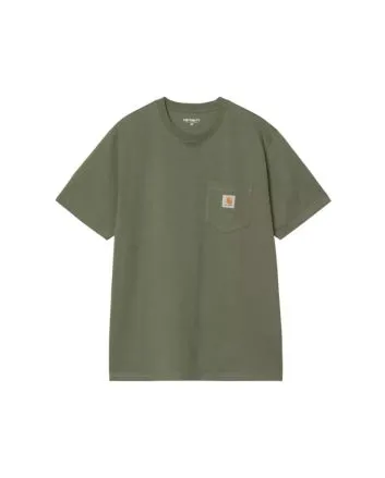 Camiseta de manga corta con bolsillo Carhartt WIP Pocket Leaf para hombre