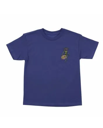 Camiseta Santa Cruz x Stranger Things Demogorgon Dot azul cobalto para niño/a 6-14 años