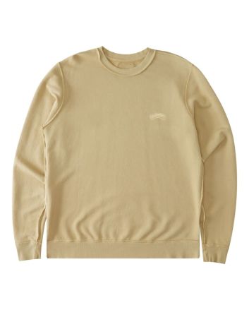 Sudadera Billabong Wave Washed amarilla para hombre 