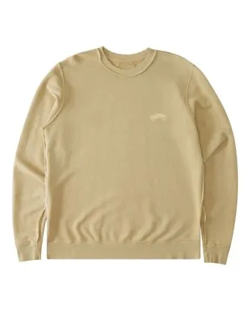 Sudadera Billabong Wave Washed amarilla para hombre 