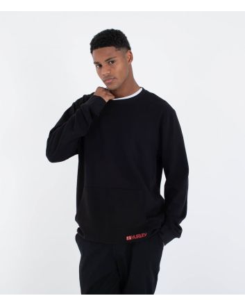 Hombre con sudadera Hurley Tattoo Negra