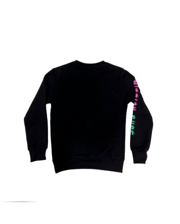 Sudadera Mission Youth Logo Mission Times Negra para niño/a de 8 a 16 años