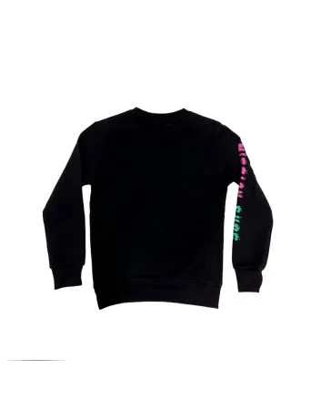 Sudadera Mission Youth Logo Mission Times Negra para niño/a de 8 a 16 años