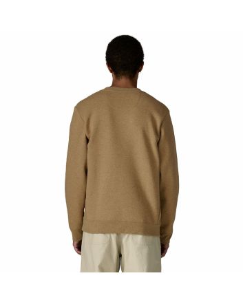 Hombre con Sudadera reciclada Patagonia '95 Oval Logo Uprisal Marrón