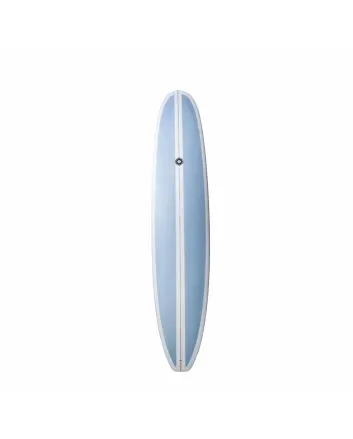 Tabla de surf longboard Summer Vibes Classic 9'1'' azul/blanco con configuración single fin
