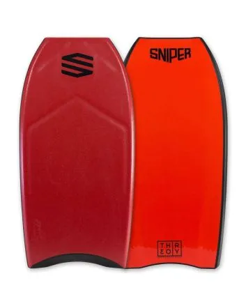 Tabla de Bodyboard Sniper Theory Iain Pro Series Roja